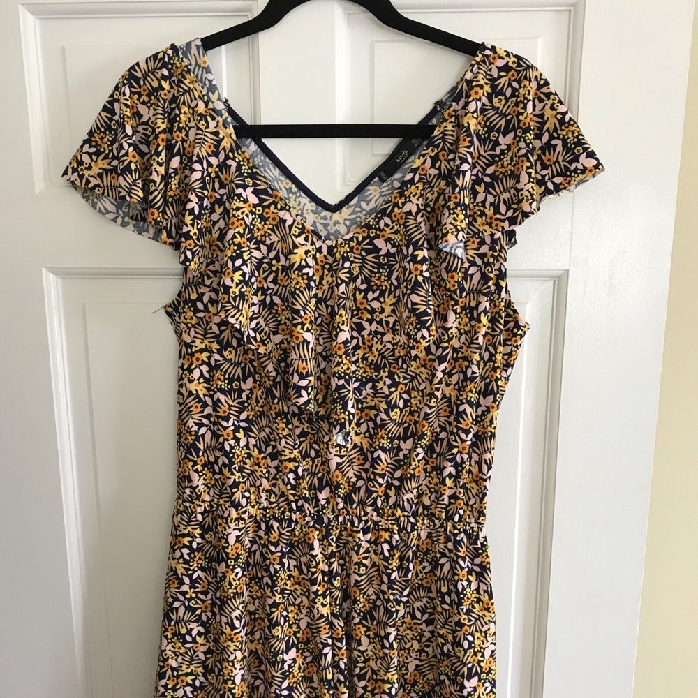 Printed romper
